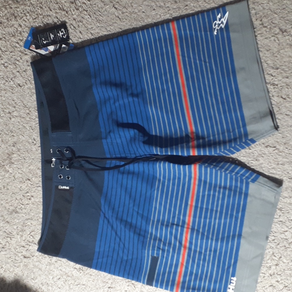 NWT Men's Dahu Shorts- Blue - Size: 36